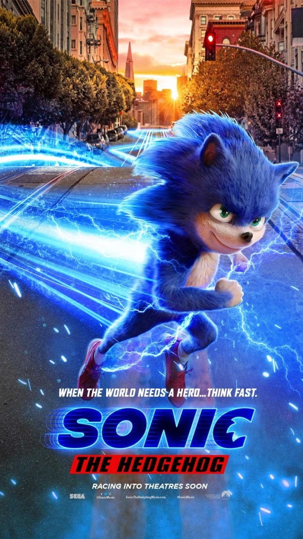 Afis SONIC THE HEDGEHOG