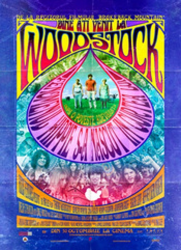 Afis BINE ATI VENIT LA WOODSTOCK